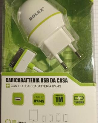CARICA BATTERIE ATTACCO IP4/4S