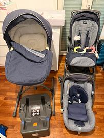 Trio inglesina city con standup e base auto