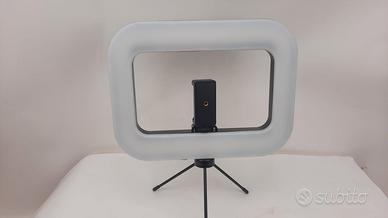 Nuovo anello portatile LED ricaricabile luce di ri