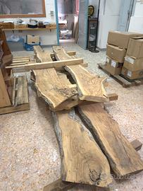 Tavole legno di ulivo