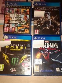 Lotto 4 giochi Ps 4.