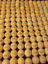 palline da tennis usate 