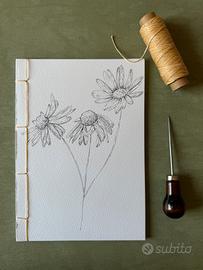 Quaderno rilegato a mano A5