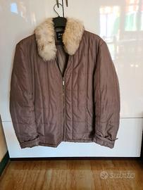 giaccone donna color tortora