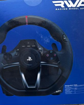 Volante con pedaliere