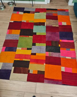 tappeto persiano/ Kilim Patchwork 200x240 cm