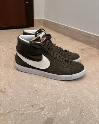 Scarpe Nike Blazer verdi e bianche n.42