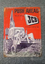Targa metallica JCB