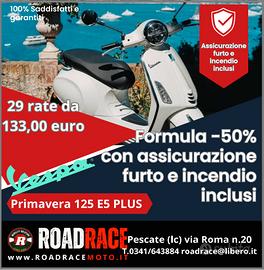 Piaggio Vespa 125 Primavera E5 Plus 2025