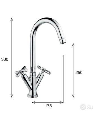 Rubinetto cucina SIRIO SI70 CAO Marchio KELLER
