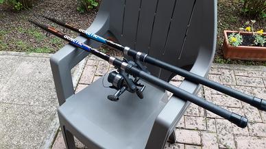 2 Canne Bolognesi Trabucco 430 +  2 Scimano 6000