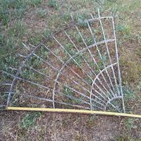 Grate di sicurezza, Divisori, Raggiere ferro pieno