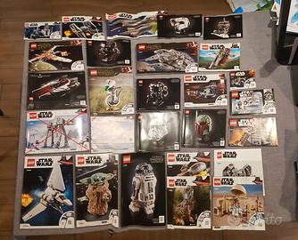 Lotto 26 Manuali / Istruzioni LEGO Star Wars