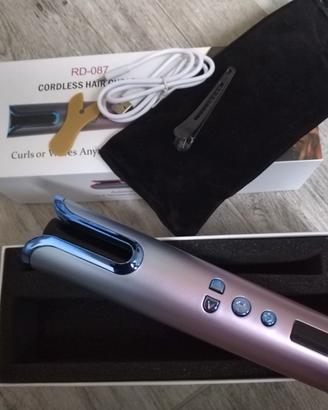 Cordless hair curler