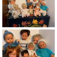 Collezione 10 bambole vintage Furga Sebino Italy