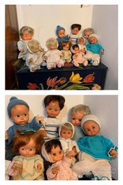 Collezione 10 bambole vintage Furga Sebino Italy