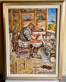 Dipinto post-impressionista italiano