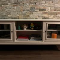 Mobile credenza in legno stile shabby chic