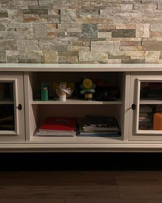 Mobile credenza in legno stile shabby chic