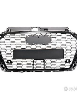 Griglia Audi A3 RS3 Style 2017- Nera Lucida