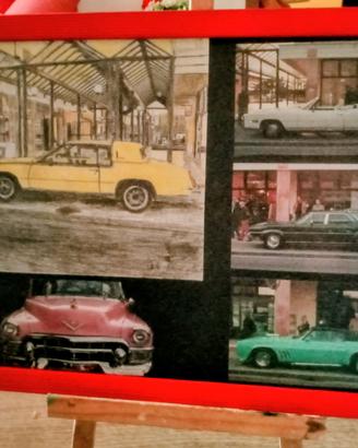 quadro decorativo auto d epoca