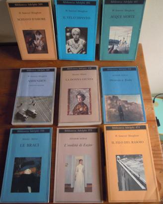 MAUGHAM-MARAI-HUXLEY-CALASSO-KUNDERA-NABOKOV-JAUCH
