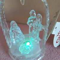 PRESEPE NATIVITA illuminata