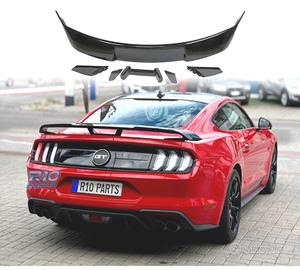 SPOILER ALETTONE FORD MUSTANG 15-23 LOOK GT500 NER