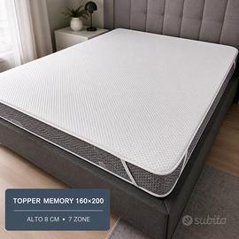 Topper matrimoniale Pharmaflex 160x200