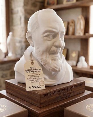 statuetta padre pio 