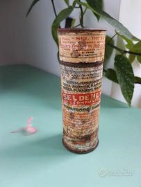 Latta vintage originale "Sel de Hunt" - 1900 circa