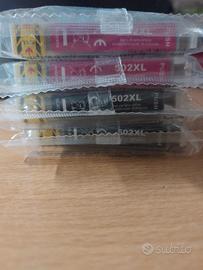 4 Cartucce 502XL Compatibili Per Epson