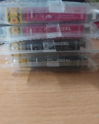 4 Cartucce 502XL Compatibili Per Epson