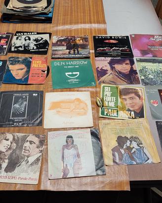 Lotto dischi vinile + 6 cassette