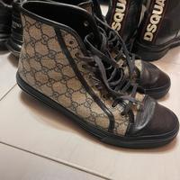 Scarpe sneakers gucci gg supreme