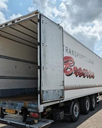 Semirimorchio Furgonato Vanhool Tridec con sponda