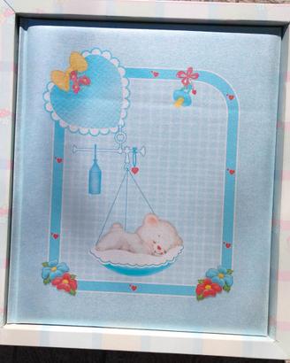 album nascita azzurro