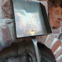 Pala Professionale Inox da forno per brace