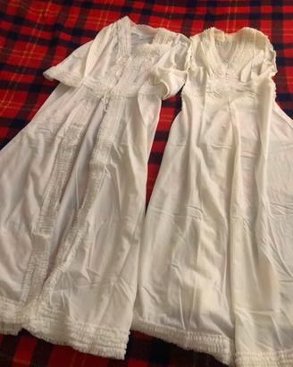 Parure vestaglia e camicia da notte