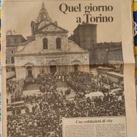 giornale  la stampa  tragedia cinema statuto