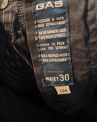 Jeans Cotone Gas W31 Uomo Blue
Size W31 L34
Uomo