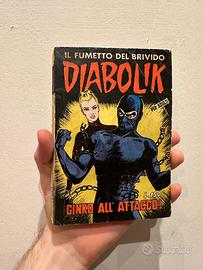 Diabolik n 16 fumetto prima serie originale SODIP