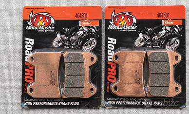 coppia pastiglie freni moto master 404301
