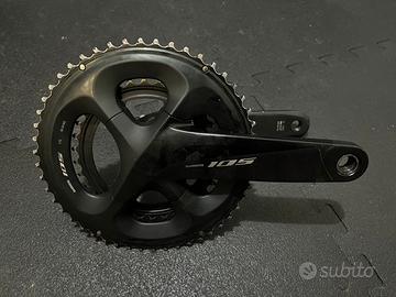 Guarnitura per bici da corsa shimano 105
