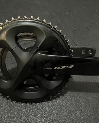 Guarnitura per bici da corsa shimano 105