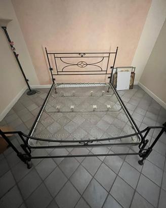 letto cantori in ferro battuto