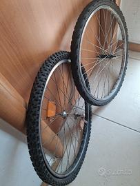 ruote per bicicletta 