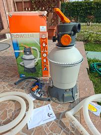 Pompa filtro a sabbia piscina Bestway Flowclear 58