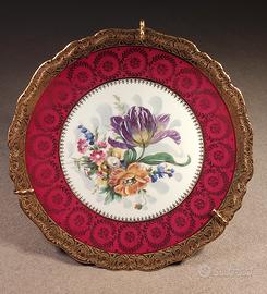 Piatto porcellana di Limoges , da collezione 