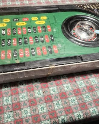 Roulette con ripiano segnapunti - Las Vegas 5 in 1
